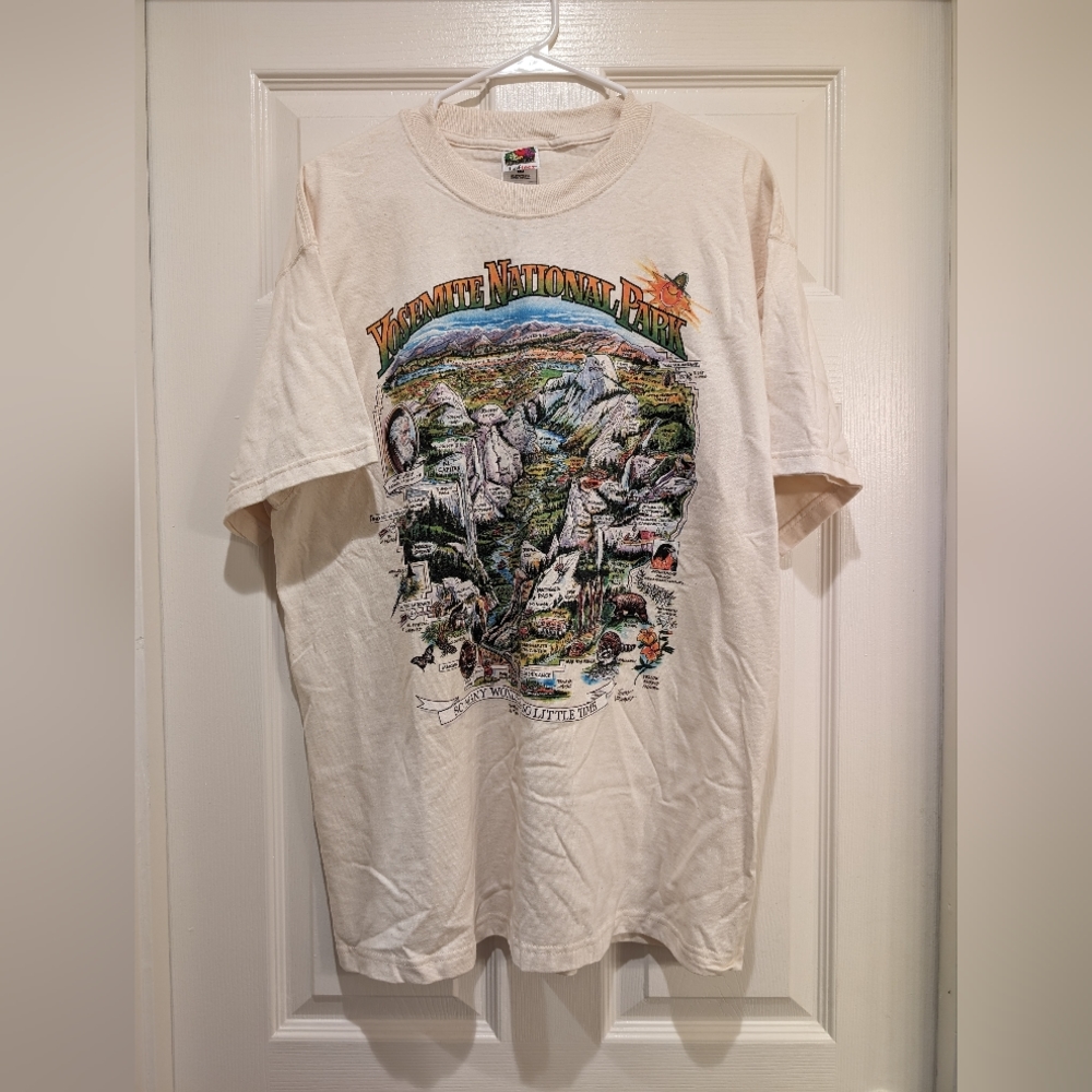 Vintage Yosemite National Park T Shirt NWT